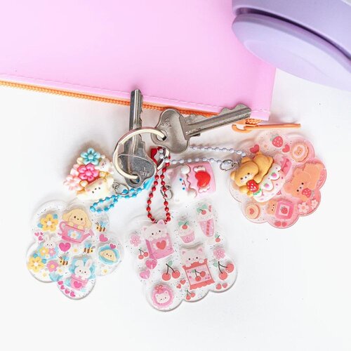 Tiger Tribe Kreativni set Kawaii Bag Charms Slike