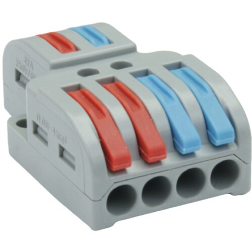  Bezvijačna spojnica vodova 2&amp;ndash;4P, 0,5&amp;ndash;4 mm&amp;sup2;, 400 V/32 A Slike