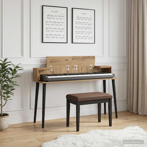 Studio radni stol Hrast artisan 110 x 36 x 19,5 cm Cijene