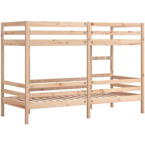  Krevet na kat 90 x 190 cm od masivne borovine Slike