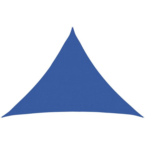  Jedrilica za sunčevu sjenu Plava 7 x 5 x 5 m HDPE Slike