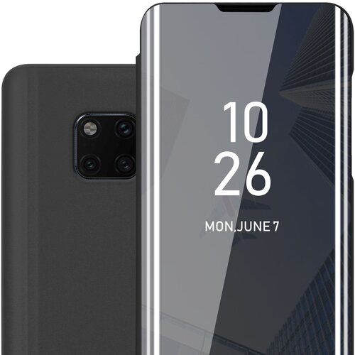 Cadorabo primera, združljiv s Huawei v turmalinski črni barvi - prozorno zrcalno za&scaron;čitno prevleko z funkcijo stojala 360 stopinj za&scaron;čita, (20694196) Cene