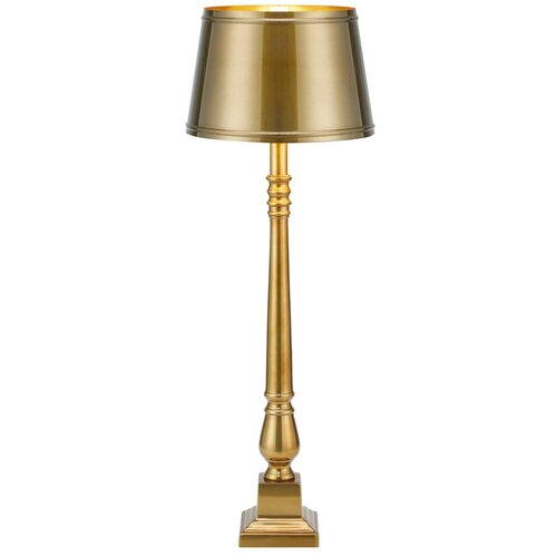 Marksl&amp;ouml;jd Stolna lampa u zlatnoj boji s metalnim sjenilom (visina 66 cm) Metallo &amp;ndash; Slike