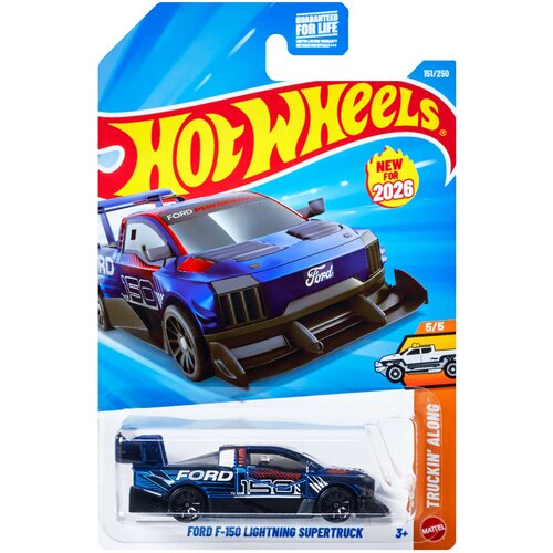 Mattel Hot Wheels: Ford F-150 Lightning Supertruck avtomobilček v merilu 1:64 &ndash; Cene