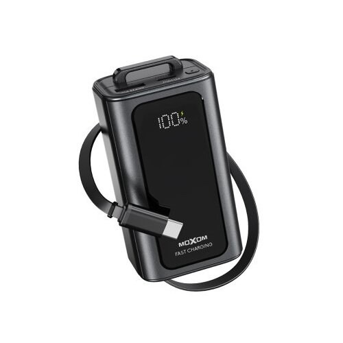 Moxom mx-pb166 hurricane pd 20w + qc 22.5w 10000mah crni Power bank ( BAT9588 ) Cene