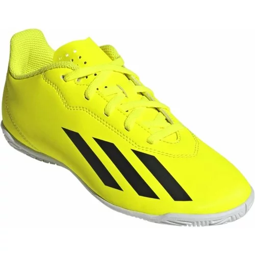 Adidas X CRAZYFAST CLUB IN J Dječje tenisice za dvoranu, žuta, veličina 36 2/3