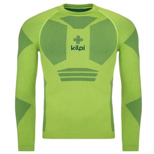 Kilpi Men's seamless thermal underwear NATHAN-M light green Slike