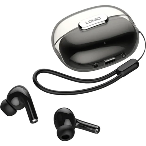 Slusalice LDNIO Bluetooth earbuds T02 TWS Black