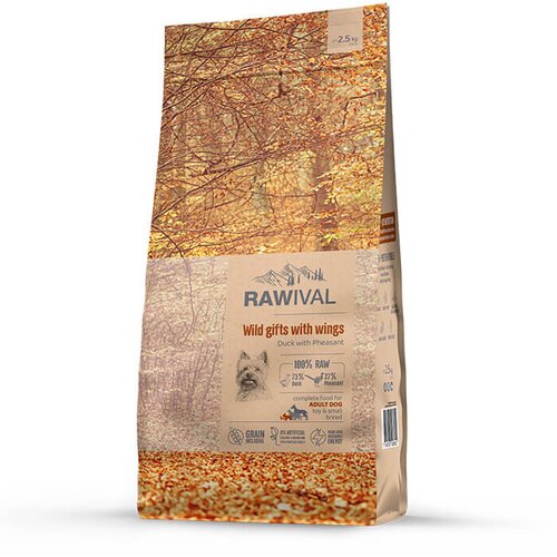 Craftia RAWIVAL Wild Gifts with Wings Adult Dog Toy & Small Breed - pačetina i fazan za odrasle pse malih rasa (750g, 2,5kg, 7,5kg) 2,5kg Cene