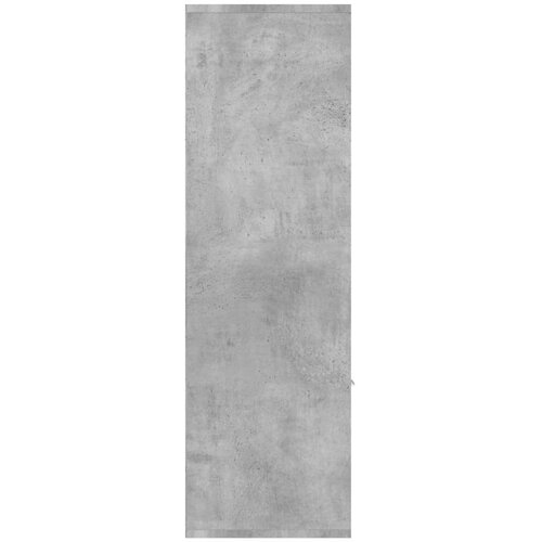  Knjižna omara betonsko siva 98x30x98 cm iverna plo&amp;scaron;ča, (20705219) Slike