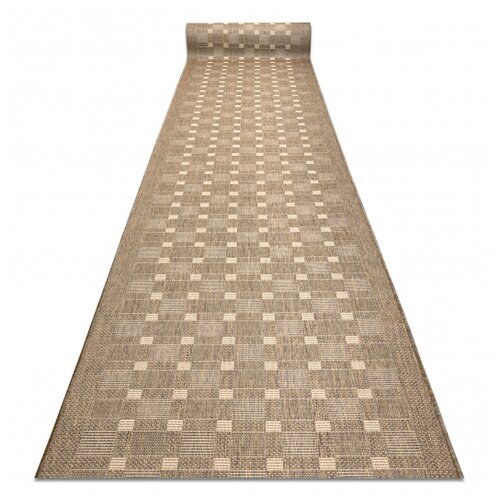 RugsX Preproga v videzu sisala SION 6052 Okvir, geometrijski plosko tkanje bež 70 70x820 cm, (5000308691) Cene