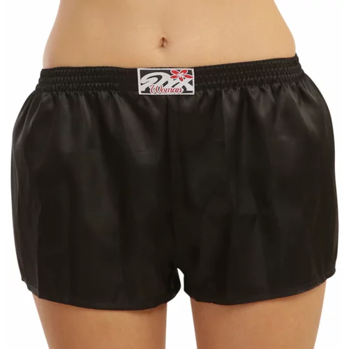 STYX Women's shorts classic rubber satin black (L960)