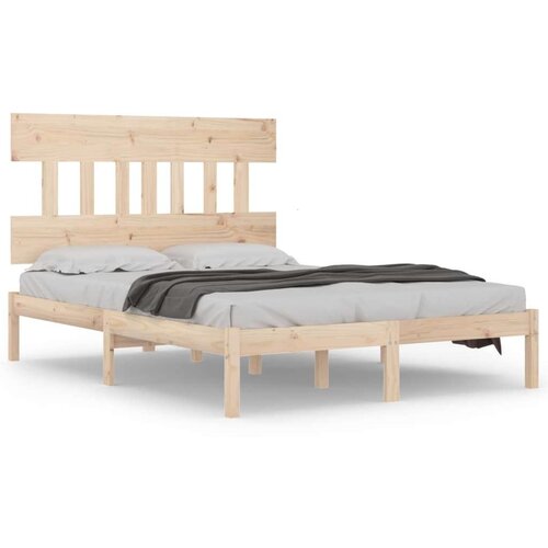  Okvir za krevet od masivnog drva 160 x 200 cm Slike