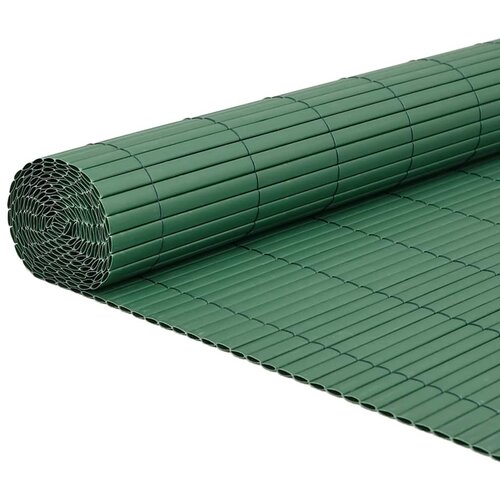 vidaXL Vrtna ograja dvostranska zelena 1,8x5 m PVC, (5000301100) Cene