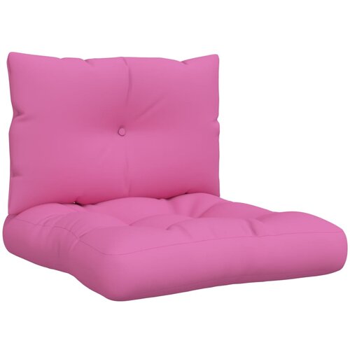 vidaXL Blazina za palete 2 kosa roza oxford blago, (20656827) Cene