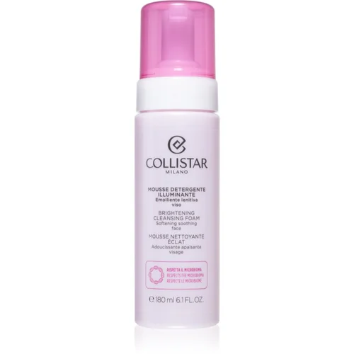 Collistar Brightening Cleansing Foam čistilna pena za posvetlitev in zgladitev kože 180 ml