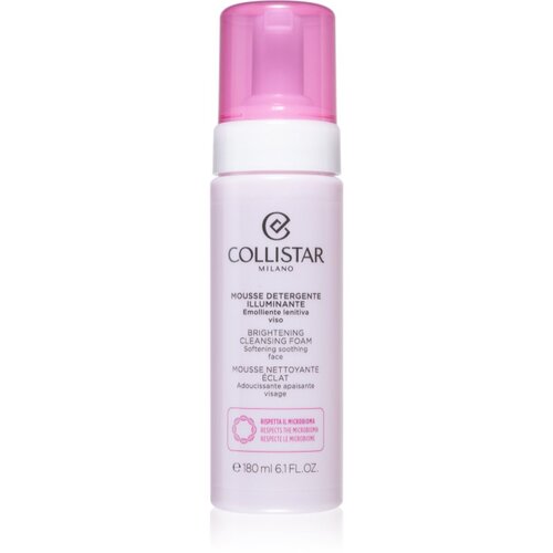 Collistar Brightening Cleansing Foam pjena za čišćenje za sjaj i zaglađivanje kože lica 180 ml Cijene