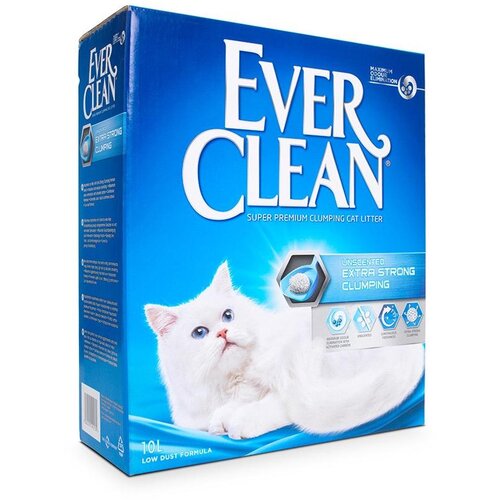 Everclean posip za mačke bez mirisa extra strong 10l Cene