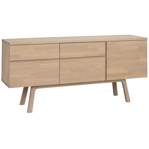 Rowico Komoda od punog hrasta u svijetloj prirodnoj boji 170x77x42 cm Cleardale &amp;ndash; Slike