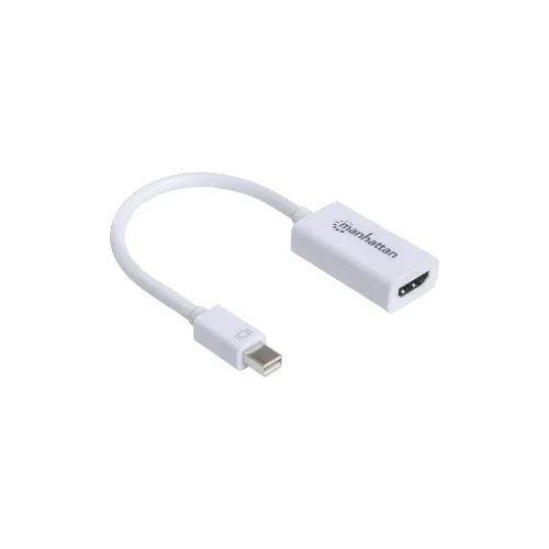 Manhattan Mini-DisplayPort Adapter [1x Muški konektor Mini DisplayPort - 1x Ženski konektor HDMI] Bijela