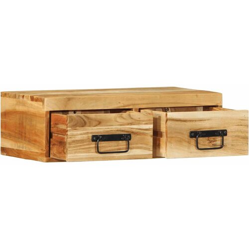Maison Chic Stenska TV omarica - TV stojalo - Televizijska omarica 60x30x19 cm trden akacijev les, (21701831) Cene