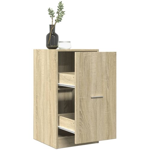 vidaXL Lekarniška omara sonoma hrast 40x41x77,5 cm inženirski les Cene