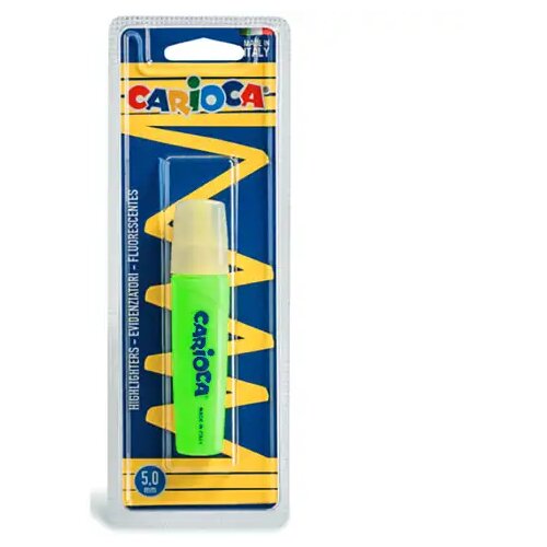 Carioca Carioca: Flomaster za označevanje teksta neon zelene barve Cene