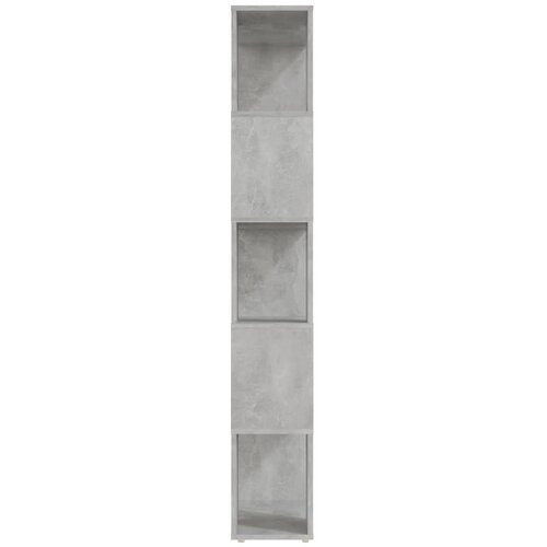  za knjige / sobna pregrada boja betona 60 x 24 x 155 cm Slike