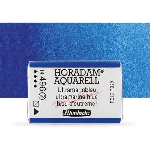  Akvarel boje Schmincke Horadam cela posudica | 496 Ultramarine Blue Slike