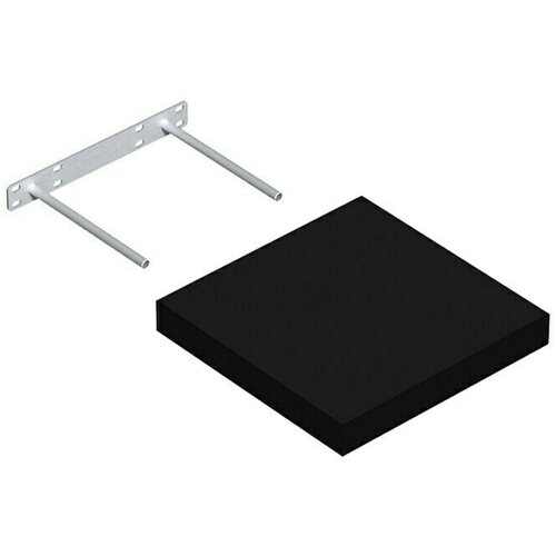 REGALUX Kotna polica Regalux XL4 (24 x 24 x 3,8 cm, črna, nosilnost: 12 kg) Cene