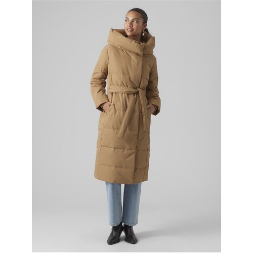 Vero_Moda Women&amp;#039;s brown winter coat Leonie - Women Slike