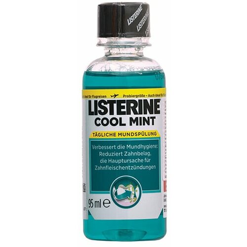 Listerine coolmint tečnost za ispiranje usta 95 ml Slike