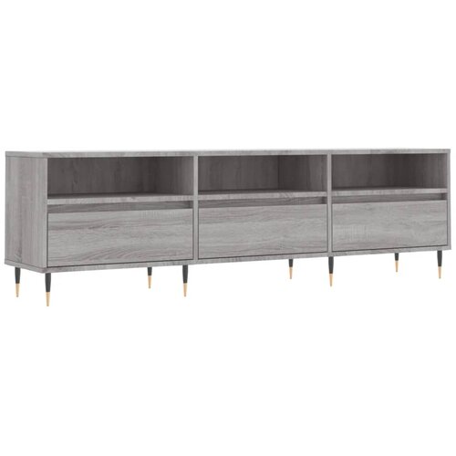 Maison Chic TV omarica - TV enota - Televizijska omarica siva sonoma 150x30x44,5 cm inženirski les, (21700104) Cene