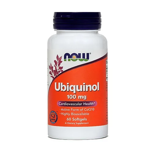 NOW Ubiquinol 100 mg, kapsule