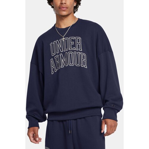 Under Armour Men&amp;#039;s sweatshirt UA Icon HWT Terry OS Crew-BLU - Men&amp;#039;s Slike