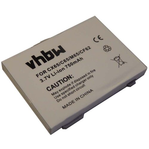 VHBW Baterija za Siemens CX65 / CX70 / S65 / M65, 750 mAh Slike