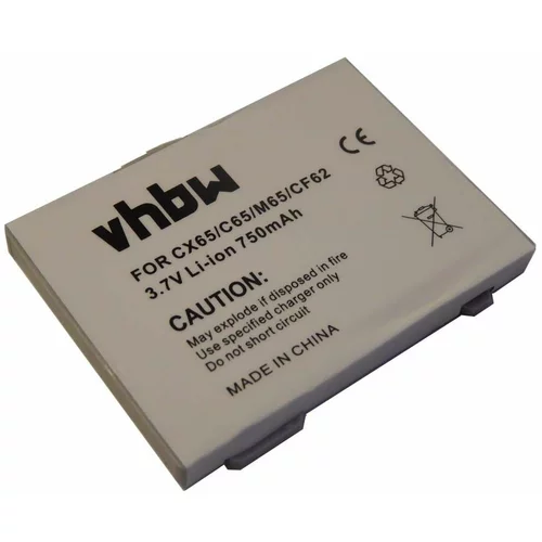 VHBW Baterija za Siemens CX65 / CX70 / S65 / M65, 750 mAh