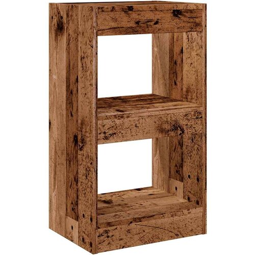 VidaXL Ormarić za knjige/Sobna pregrada staro drvo 40x30x72 cm Slike