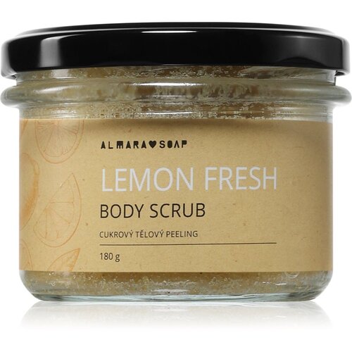 Almara Soap Body Scrub sladkorni piling za telo Lemon Fresh 180 g Cene