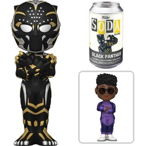 Funko Black Panther: Wakanda Forever Black Panther Soda Vinyl Figure, (20499375)