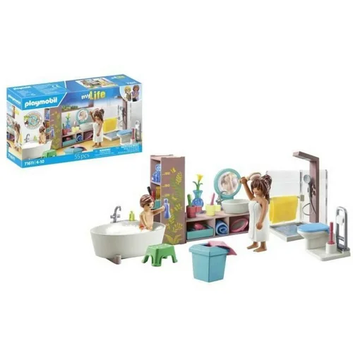  Playset Playmobil 71611 - Bathroom bathtub 55 Dijelovi