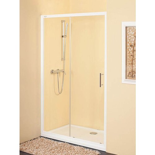 Kolpa San tuš paravan kolpa san sq line beli ram 100x190cm chinchilla staklo 511550 Cene