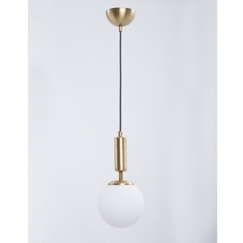 Squid Lighting Bijela/u zlatnoj boji viseća svjetiljka sa staklenim sjenilom ø 15 cm Monera – Cijene