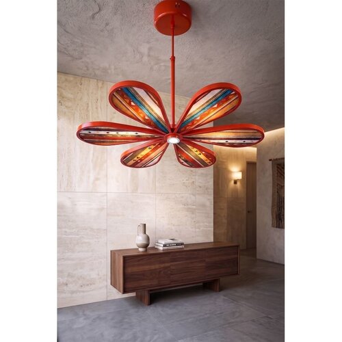 Opviq luster Calverentre, LED 12 W, bordo Cene