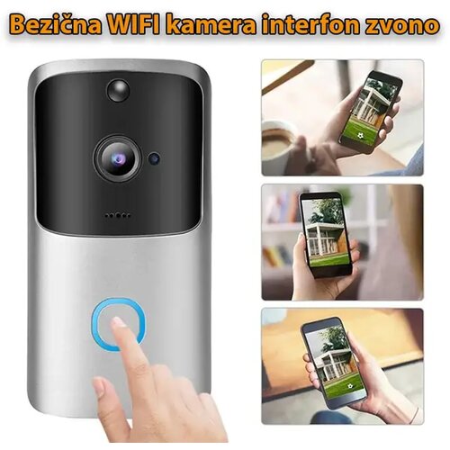 bežično video zvono sa kamerom wi‐fi interfon Cene