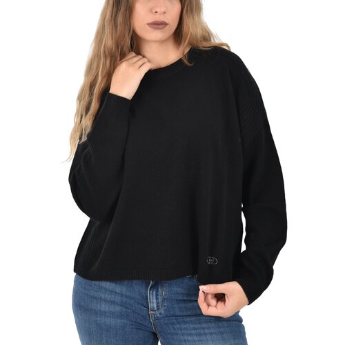 Liu Jo Puloverji MF5487MS009 Črna Cene