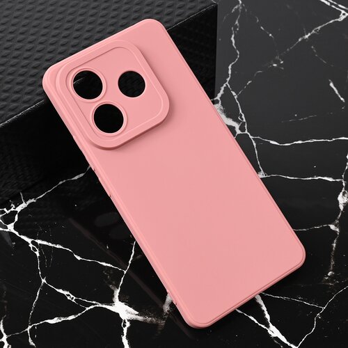 maska teracell giulietta za xiaomi redmi note 14 5G (china) mat tamno roze Slike