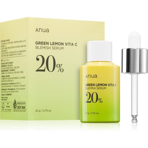 Anua Green Lemon Vita C Blemish Serum posvetlitveni serum z vitaminom C za problematično kožo, akne 20 ml Cene