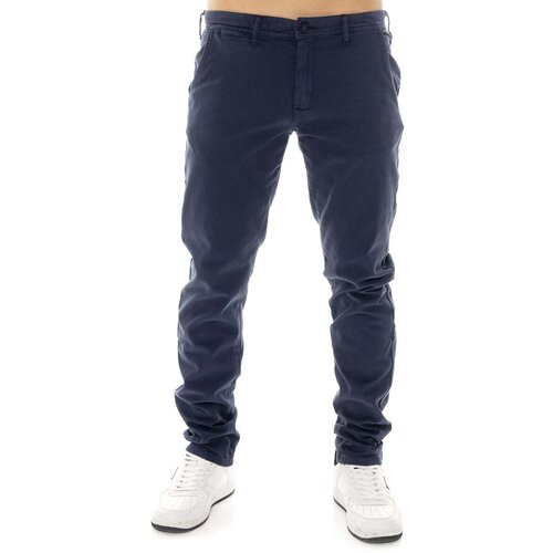 Leone 1947 Hlače Chino / Carrot Man Chinos Easy Modra Cene
