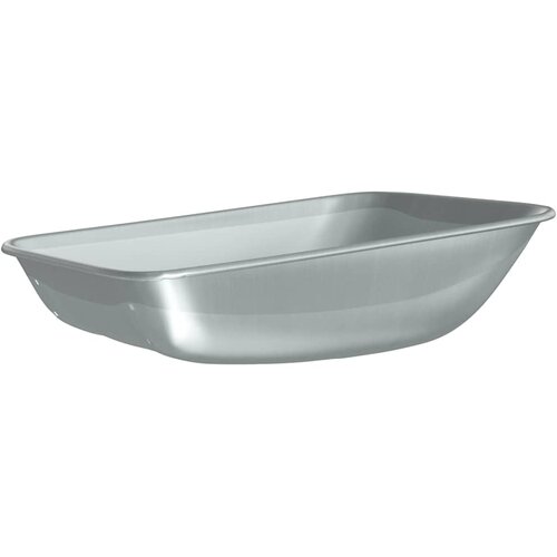 vidaXL Zamenjava za pladenj vozička srebrna 80 x 60 x 25 cm Jeklo, (5000107305) Cene